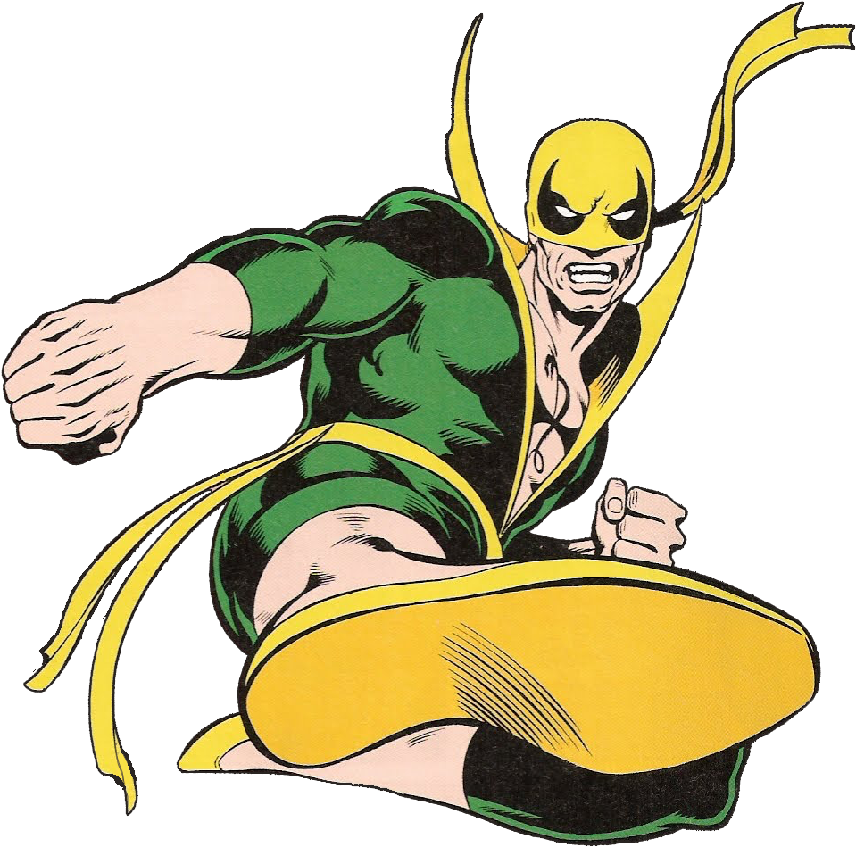 Iron Fist - Iron Fist Marvel John Byrne (968x961), Png Download