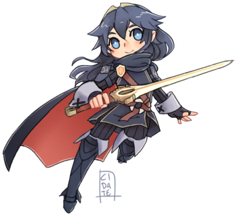 Lucina Drawing - Drawing (500x477), Png Download