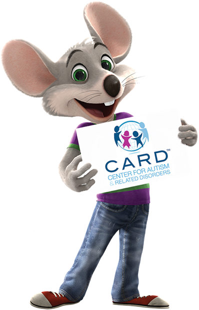Cheese's Teams Up With Center For Autism And Related - Chuck E Cheese (541x648), Png Download