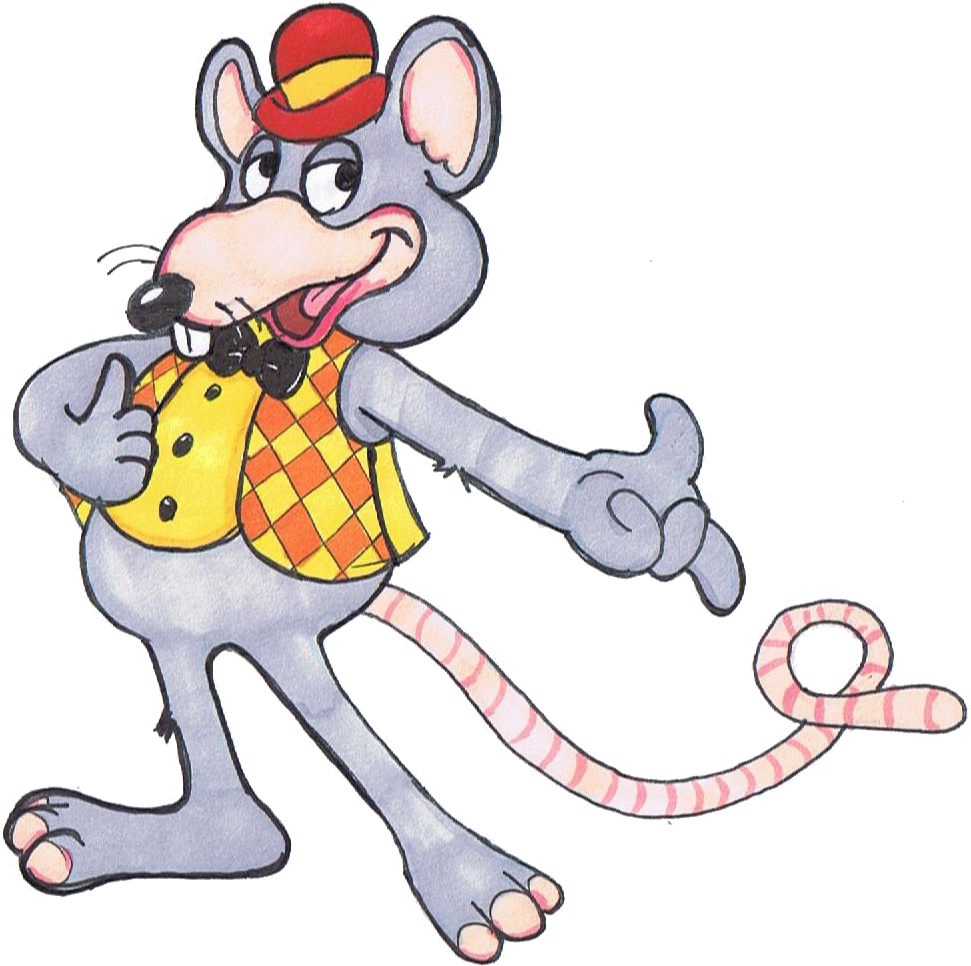 1998 Chuck E Cheese (1050x1048), Png Download
