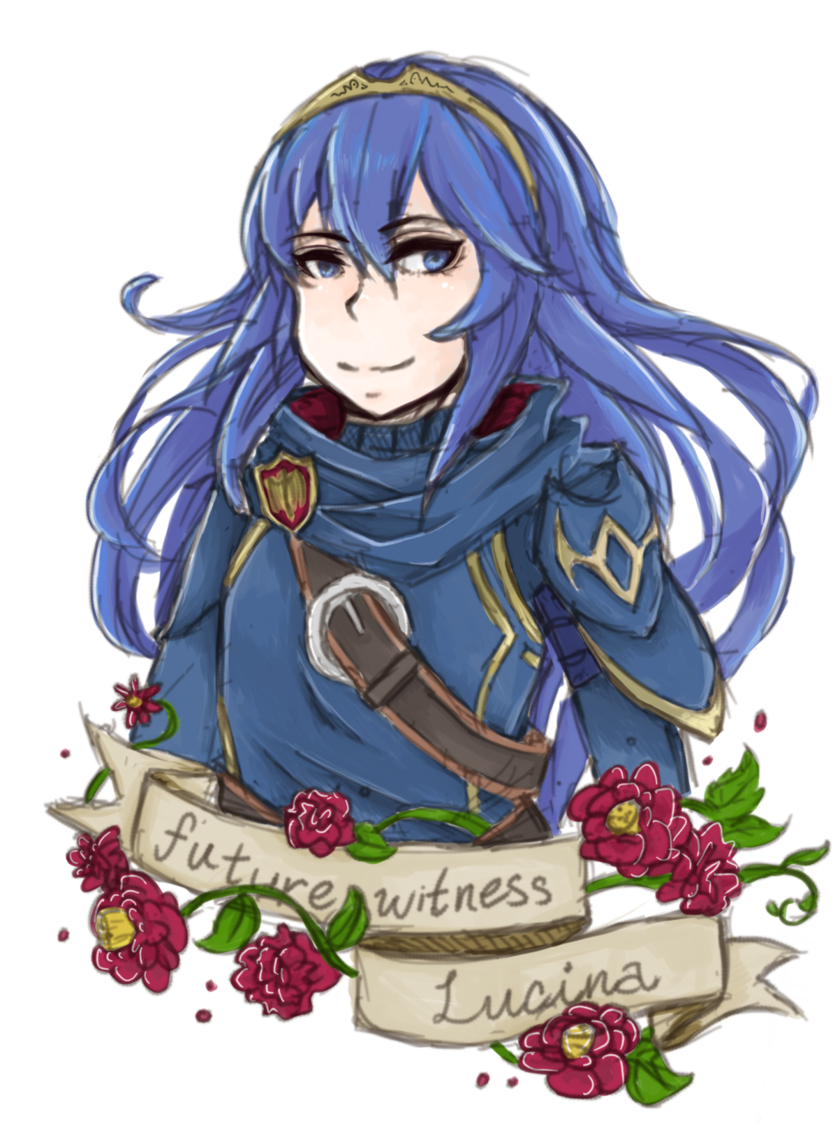 I Found A New Lineart Technique - Lucina (500x634), Png Download