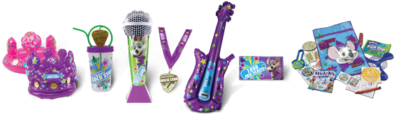 Find Out How To Plan A Chuck E - Chuck E Cheese Birthday Rockstar (651x187), Png Download