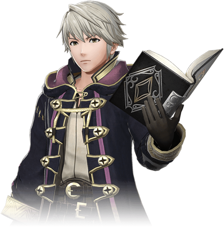 Fire Emblem Warriors - Robin Male Fire Emblem (550x509), Png Download