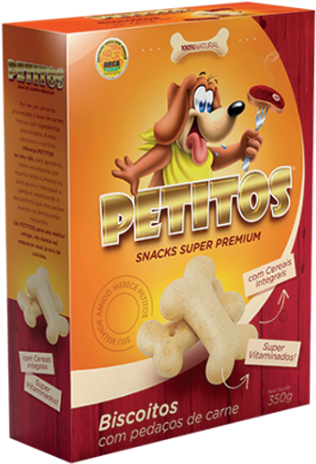 22681 Biscoito Para Caes Pedigree Toda Linha De Biscoitos - Petitos Biscoito (769x600), Png Download