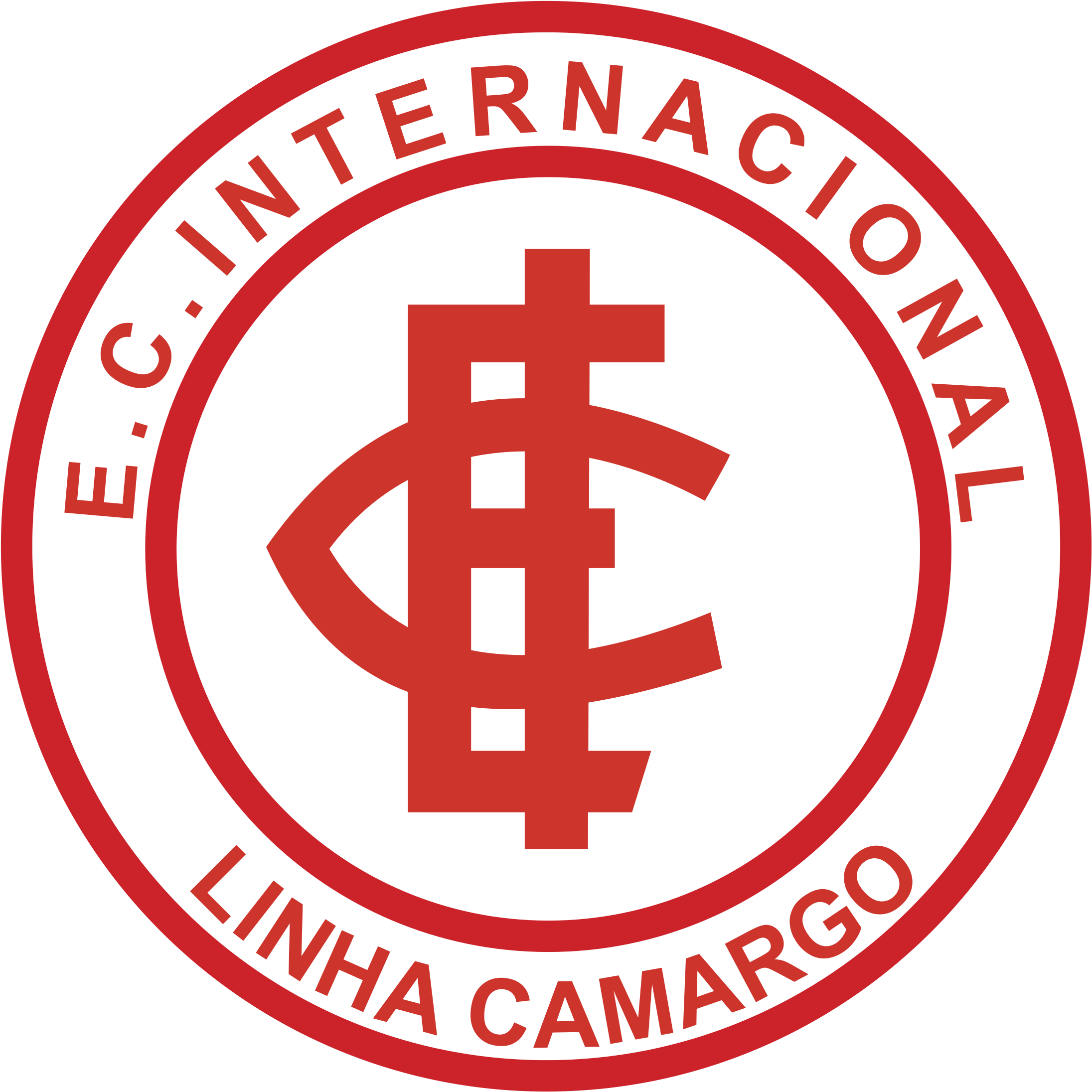 Esporte Clube Internacional Linha Camargo De Garibaldi - Smoke Rise Country Club Logo (2400x2400), Png Download