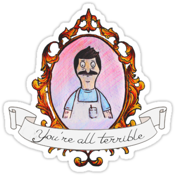 So Begins Bob Belcher's Story - Bob's Burgers (375x360), Png Download