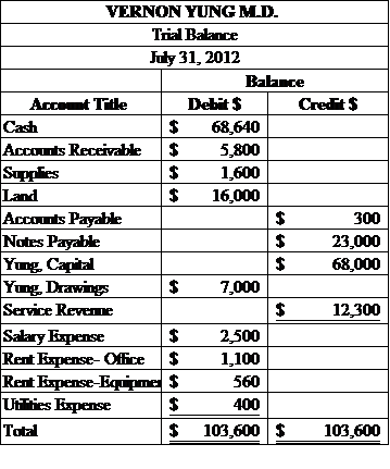 Png Library Drawing Accounts Capital - Vernun Yung Md Trial Balance (359x431), Png Download
