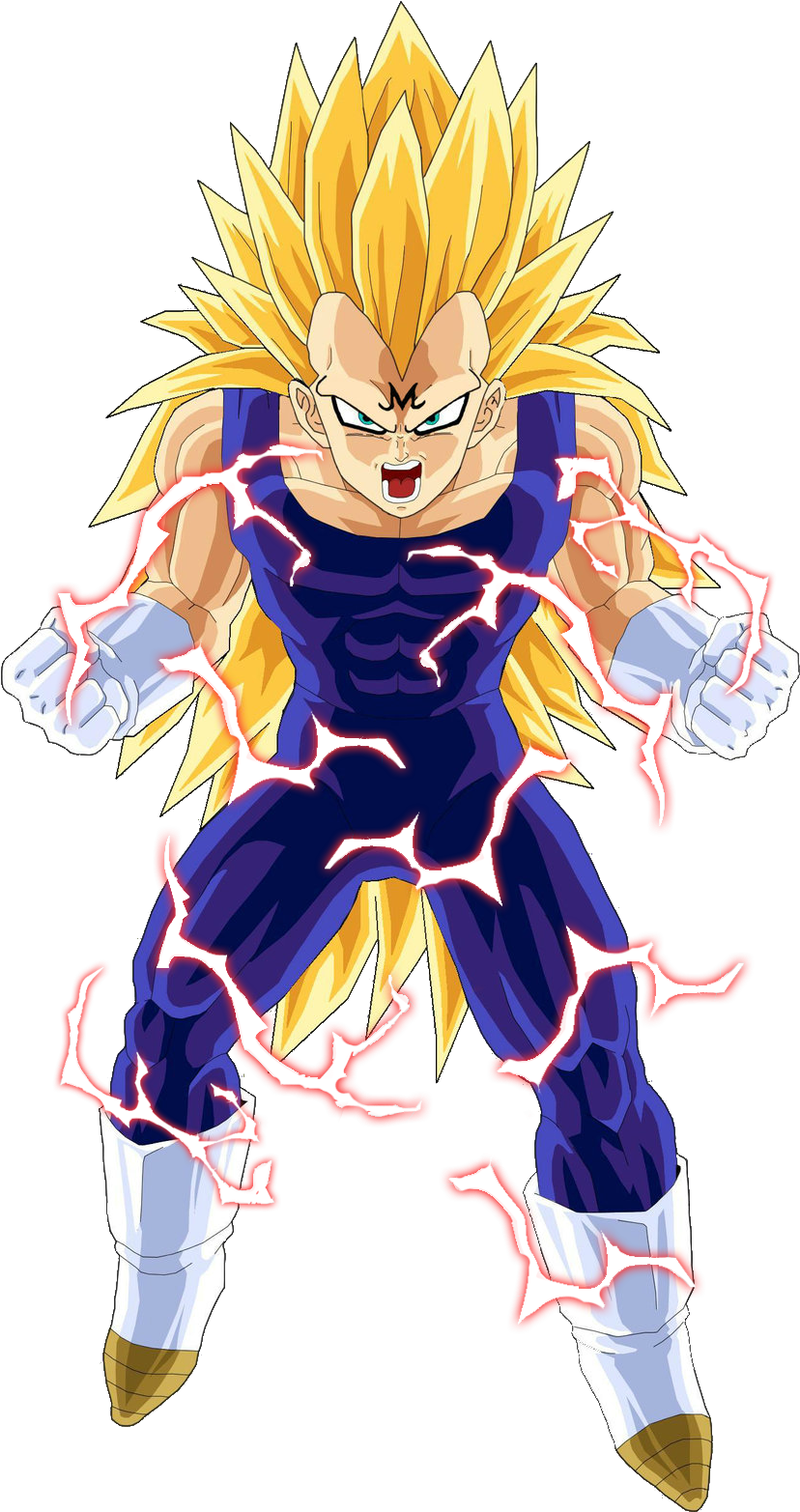 Majin Vegeta Ssj3 - Imágenes De Majin Vegeta (900x1671), Png Download