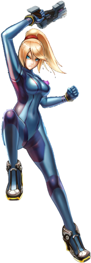 Zero Suit Samus - Samus Aran (240x555), Png Download