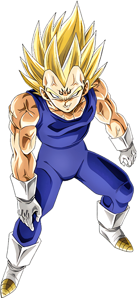#dokkanbattle [dark Desires Awoken] Majin Vegeta Hd - Lr Majin Vegeta Png (852x1136), Png Download