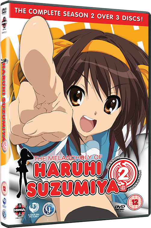 The Melancholy Of Haruhi Suzumiya - Melancholy Of Haruhi Suzumiya, Complete Series 2 (530x795), Png Download