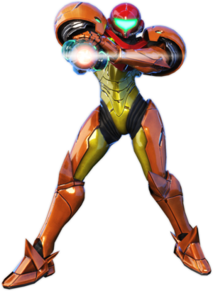 Samus Ssbu Keyshot Render By Arrow 4 U-d8mchyc - Super Smash Bros Ultimate Samus (300x410), Png Download