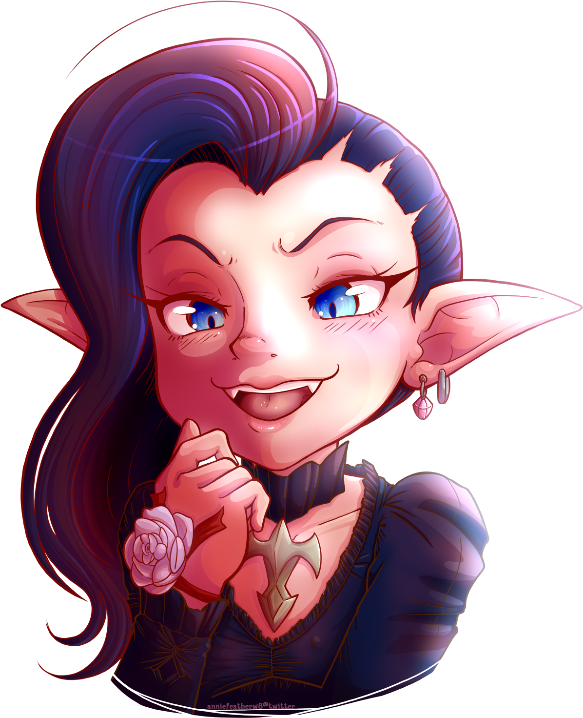 Today I Drew My Sassy Lalafell Friend - Cartoon (1207x1500), Png Download