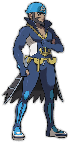 "to Unite All Peoples Within Our Nation" Lysandre Of - Pokemon Ruby And Sapphire Archie (400x480), Png Download
