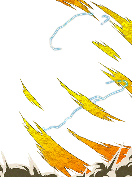 Effect For Majin Vegeta - Dokkan Battle Card Effects (426x568), Png Download