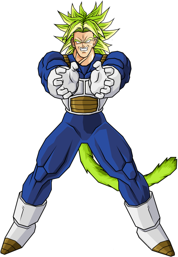 Lssj Broly Saiyan Armor By Spinoinwonderland On Deviantart - Goku Super Saiyan Green Kaioken (900x1088), Png Download