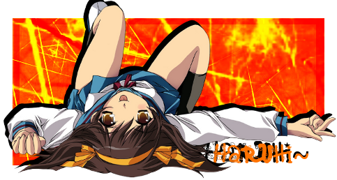 Http - //dl - Glitter Graphics - Go To Www - Glitter - Haruhi Suzumiya (483x258), Png Download