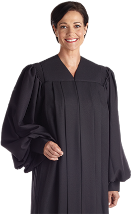 This Classic Clergy Robe Will Provide Years Of Trouble-free - Geneva (375x435), Png Download