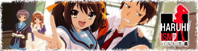 Haruhi Busca Entre Todos Los Clubes De La Escuela Alguno - Haruhi Suzumiya (811x209), Png Download