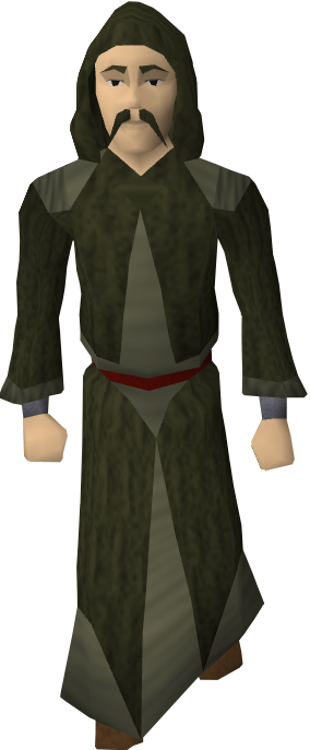 Runescape Dark Wizard Robes (284x687), Png Download