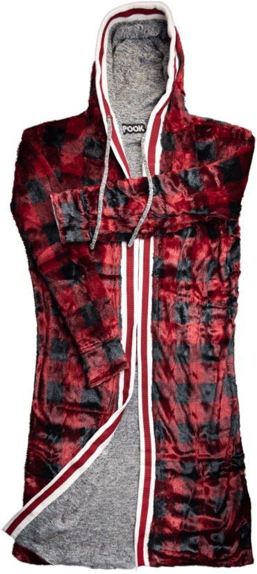 Pook Robe Back - Fake Fur (684x1024), Png Download