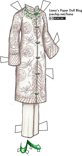 Click For Larger Version - Dress (338x639), Png Download