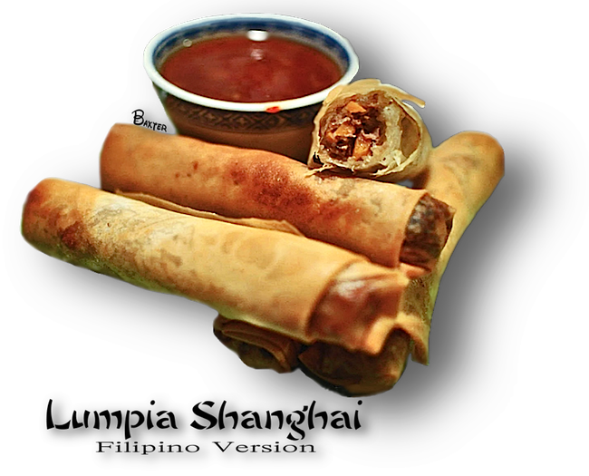 Burrito Clipart Lumpia - Lumpiang Shanghai (650x525), Png Download