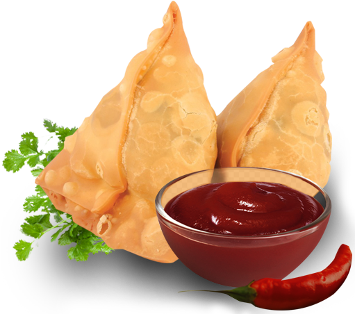 Chaat Papdi - Lotus Indian Express (510x459), Png Download