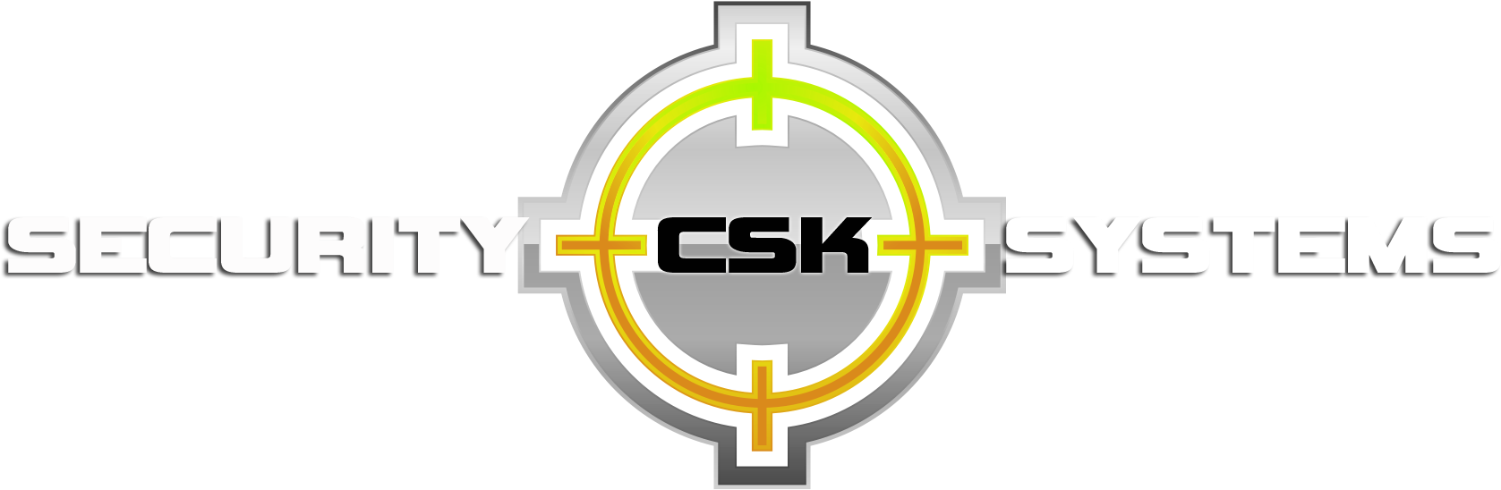 Csk Security Systems - Cross (1707x547), Png Download