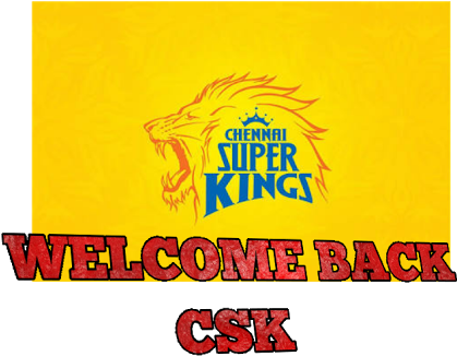 Chennai Super Kings New Squad - Indian Art Sticker (oval) (530x530), Png Download
