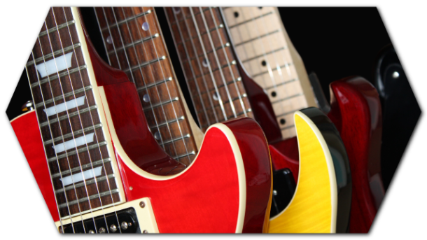 Guitars - Guitar (610x343), Png Download