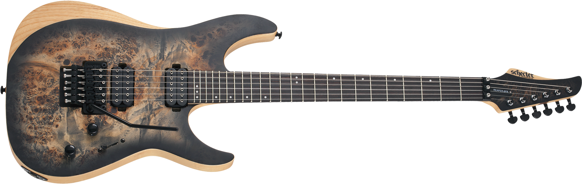 From Blog - Schecter C7 Fr Sls (2000x640), Png Download
