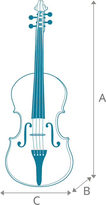 Transporting Musical Instruments - Violin (457x754), Png Download