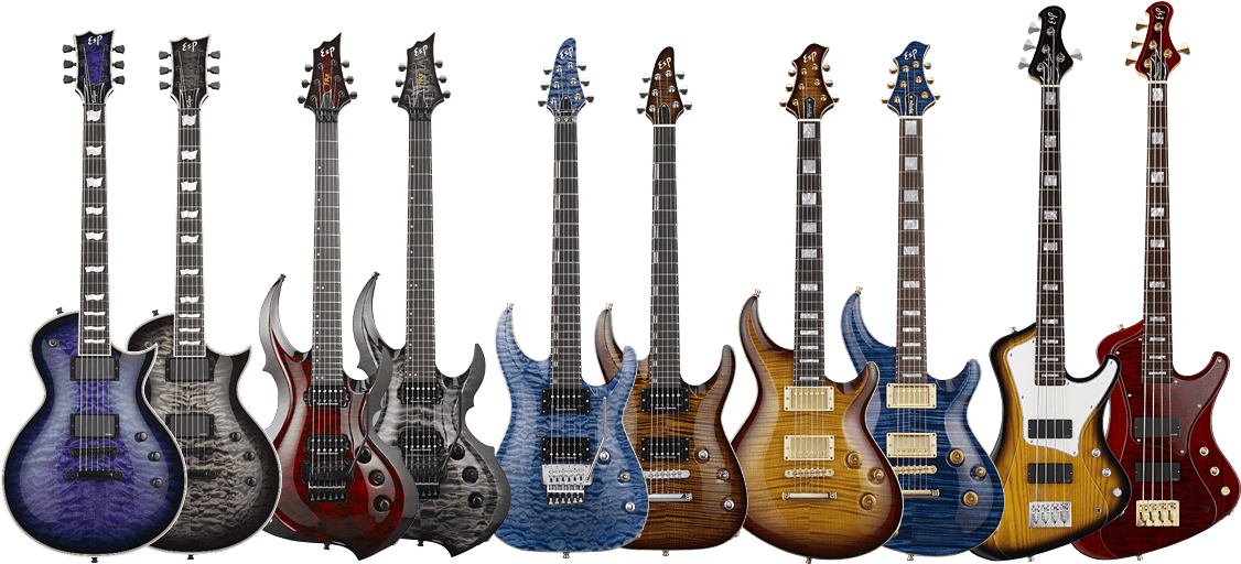 Buy Musical Instruments Chandler - Esp Guitars Mystique (1130x520), Png Download