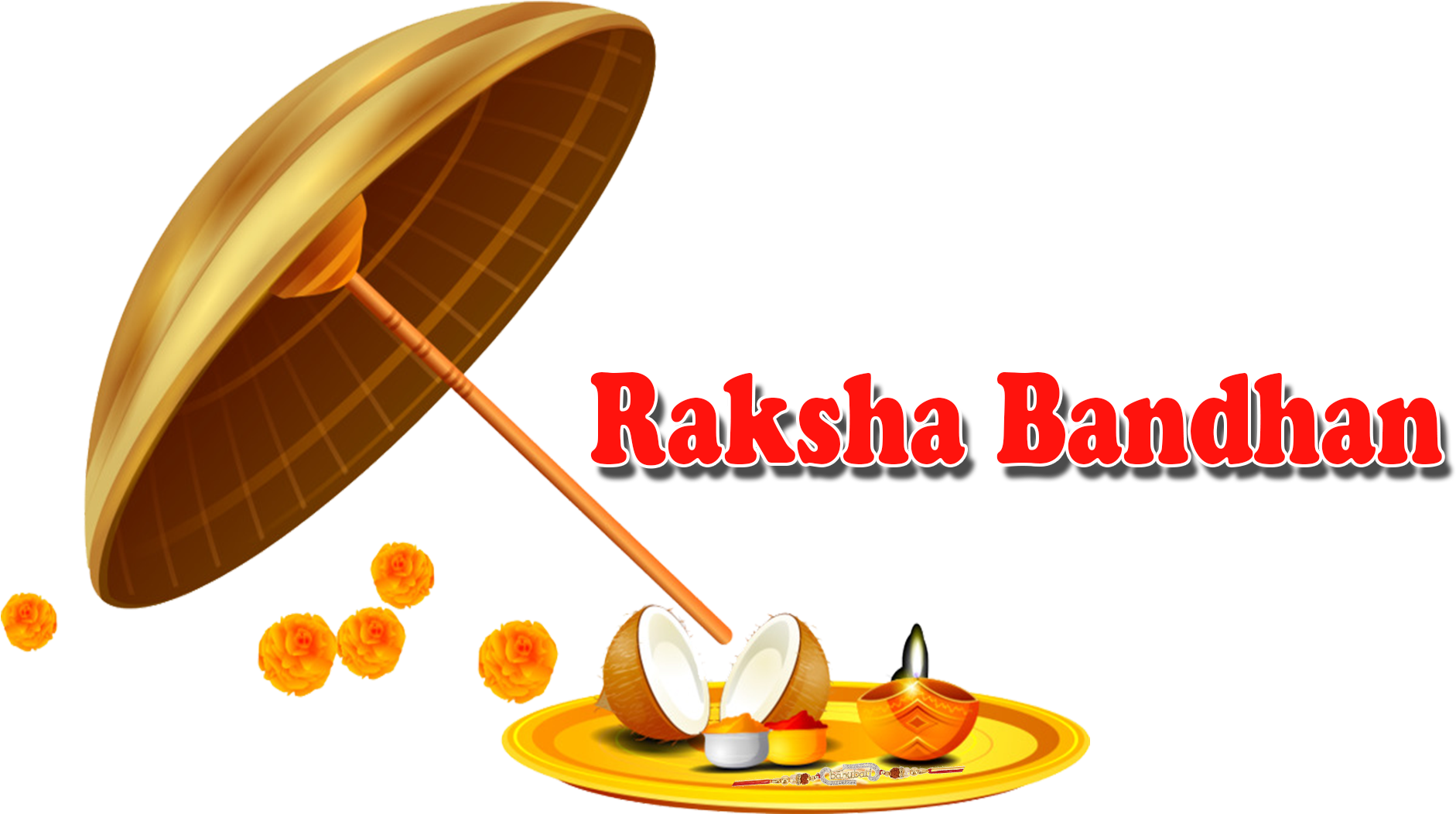 Happy Raksha Bandhan Png (1920x1200), Png Download
