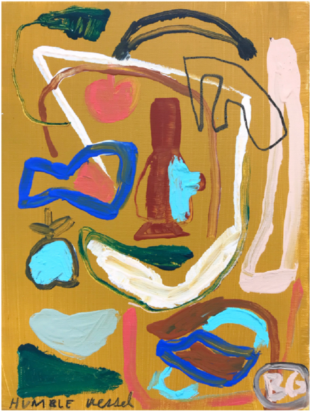 Take A Look - Painting (600x600), Png Download