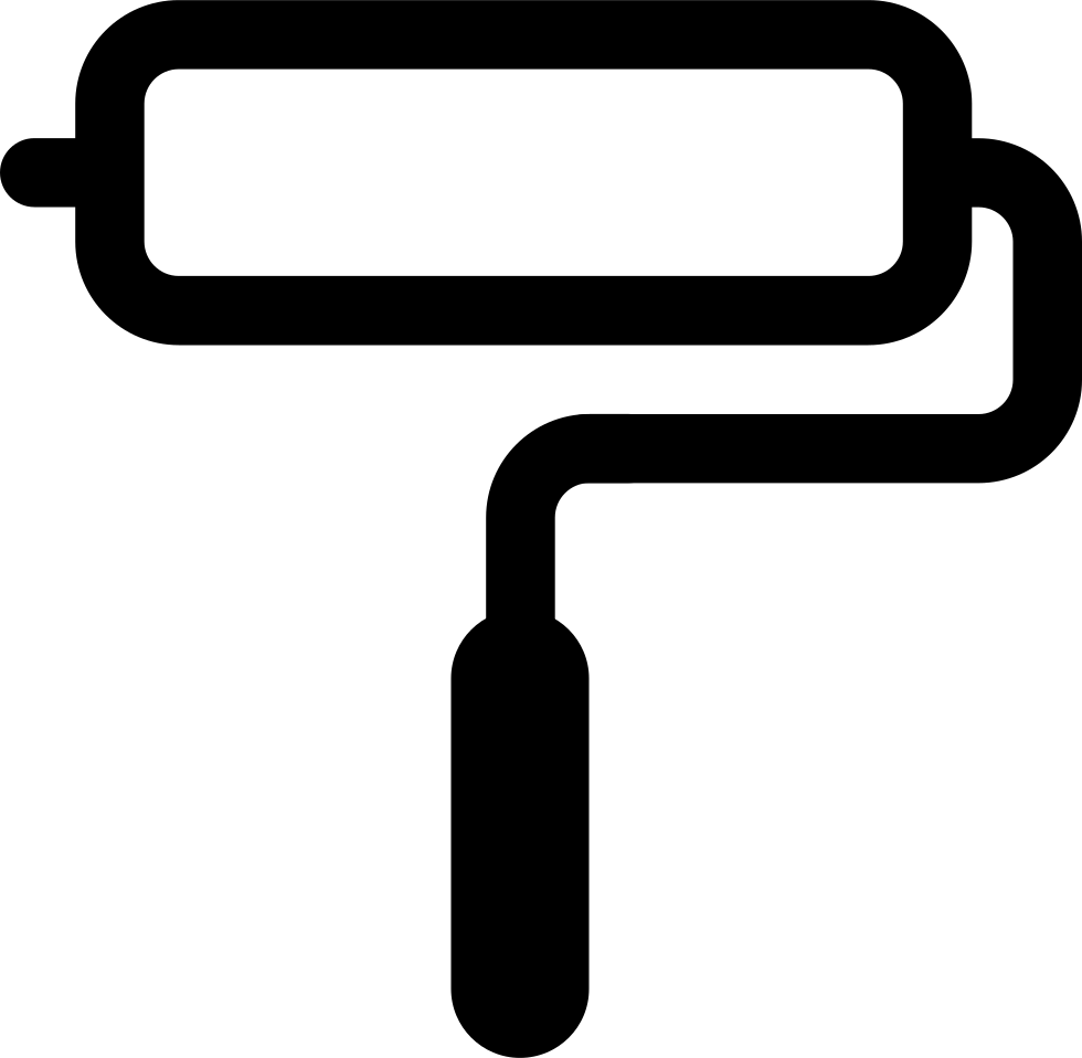 Hardware Tools - - Paint Roller (980x958), Png Download