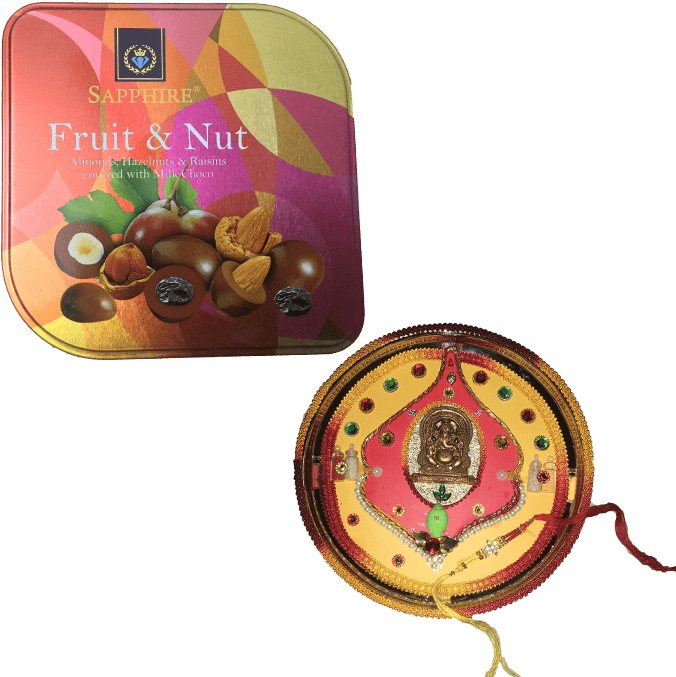Sold Times - Sapphire Fruit & Nut Covered With Milk Choco, 90 (700x700), Png Download