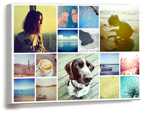 Collage Canvas Print - Collage Canvas 20 X 20 (479x367), Png Download