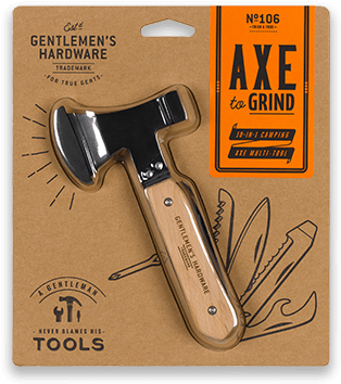 Axe Multi-tool - Gentlemen's Hardware Axe Multitool (600x400), Png Download