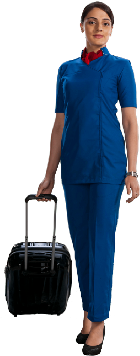 Air Hostess Png (286x706), Png Download