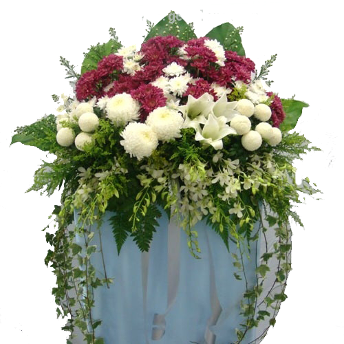 Flower Acond054 Condolence Stand (500x500), Png Download