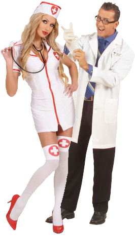 Cops And Robbers - Doctors And Nurses Fancy Dress (319x510), Png Download