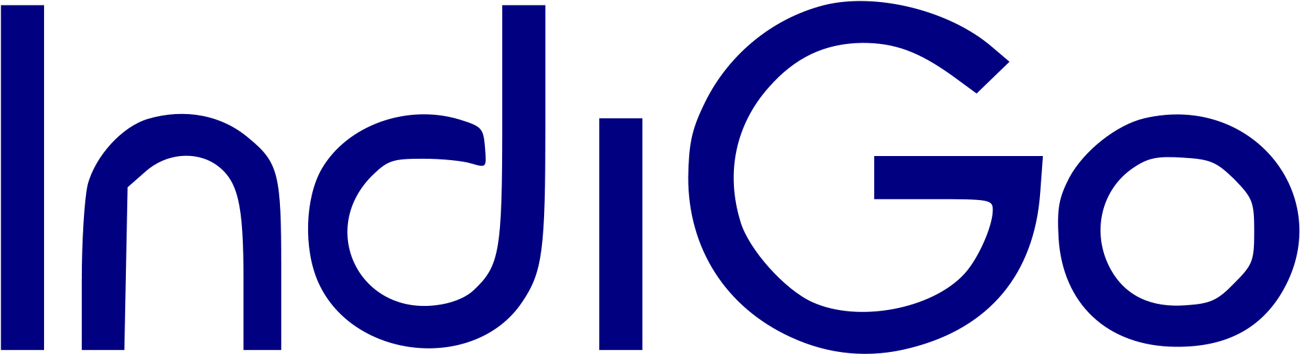 Air Hostess Training - Indian Domestic Airlines Logo (2000x602), Png Download