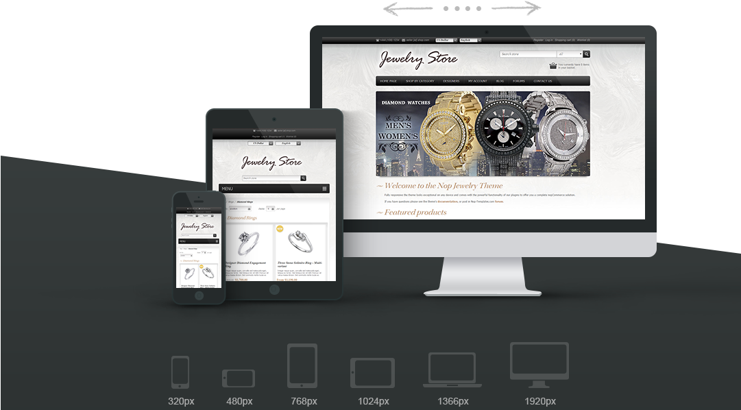 Great Responsive Design - Website (1080x707), Png Download