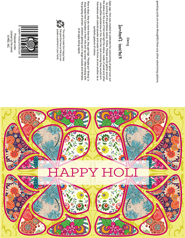 People Put “bhang” A Drug Made From Cannabis In Their - Happy Birthday (600x849), Png Download