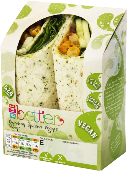 Indian Style Veggie Wrap - Saltine Cracker (800x800), Png Download