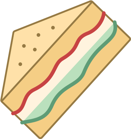 Mushroom Supreme Vegan Sandwich - Tuna Sandwich Png Cartoon (800x600), Png Download