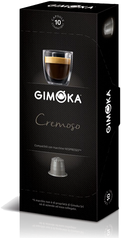 Nespresso®* Compatibile Capsules Cremoso 10 Caps 55 - Gimoka Deciso 10 (384x600), Png Download