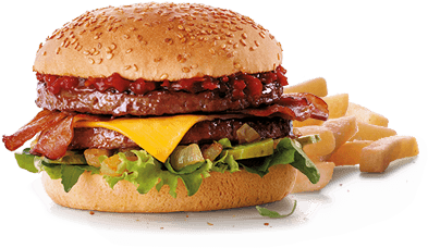 Big Bacon Cheese - Franchising (400x300), Png Download